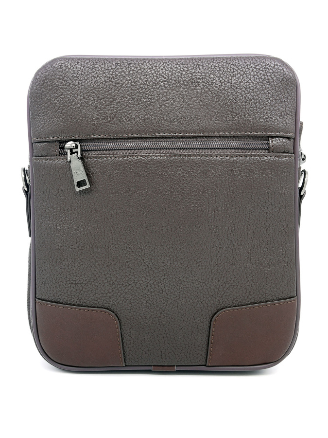 812-81665-2 Сумка мужская экокожа (Пеллекон) (коричневый/24*27*9/экокожа/PELLECON)