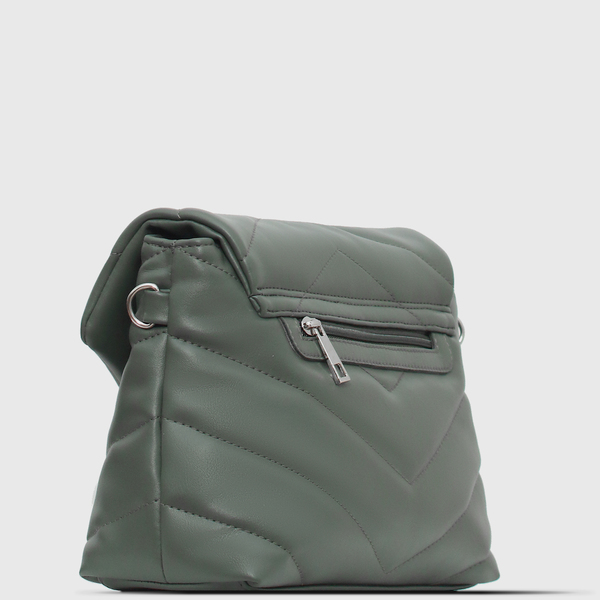 2748VN Сумка женская Зеленый (Зелёный/25*17*9/Экокожа/Richet)