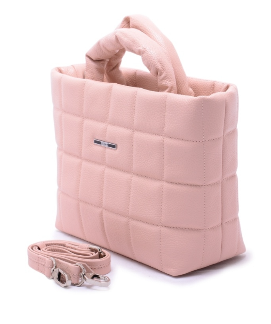 2347-027 Сумка женская натуральная кожа KARYA (Розовый/30см*21см*10 см/натуральная кожа)