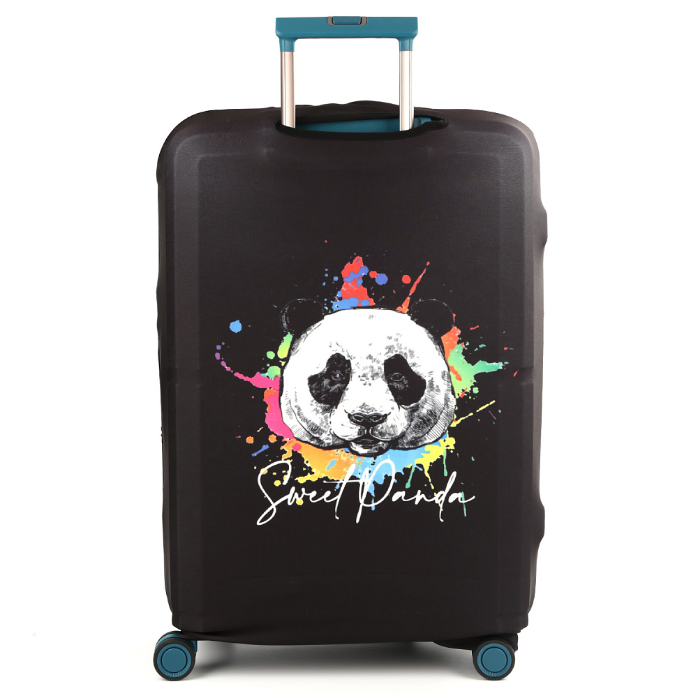 W1049-S FABRETTI Чехлы для чемоданов 92%полиэстер 8%спандекс (Черный/S/полиэстер/спандекс/FABRETTI)