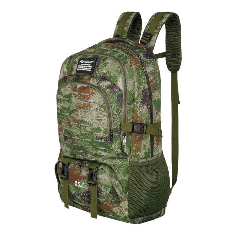 1863-1кф Рюкзак MERLIN  (Хаки/35*65*23/полиэстер/52 литра/MERLIN)