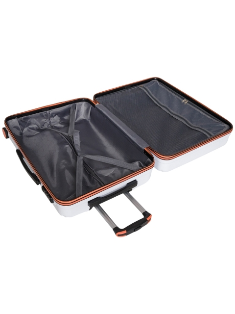 AB222124W Чемодан REDMOND АБС-пластик (Белый/41*65*25/АБС пластик/M/3,6 кг/60 литров/Redmond)