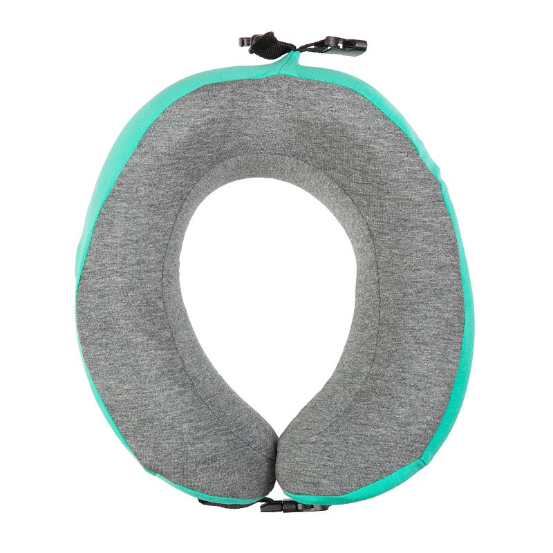 VG5215 (mint green))) Дорожная подушка Verage (зелёный светлый/25*23*11,5/синтетический трикотаж/Verage)