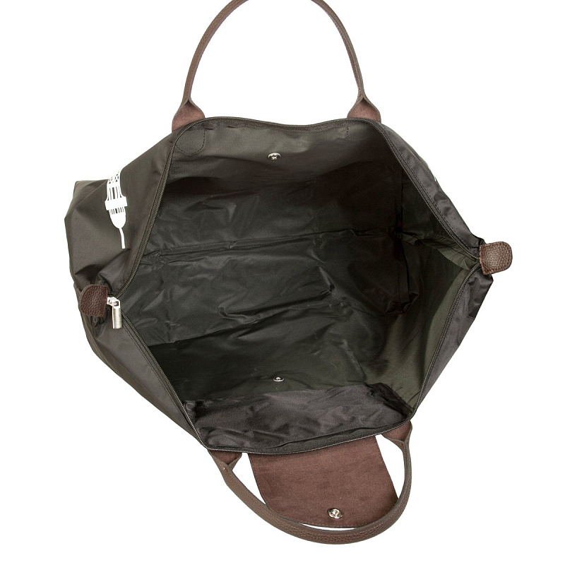 175 Сумка дорожная (175 Эйфелева башня/черный)) (Черный/44*30*22/текстиль/ANTAN)