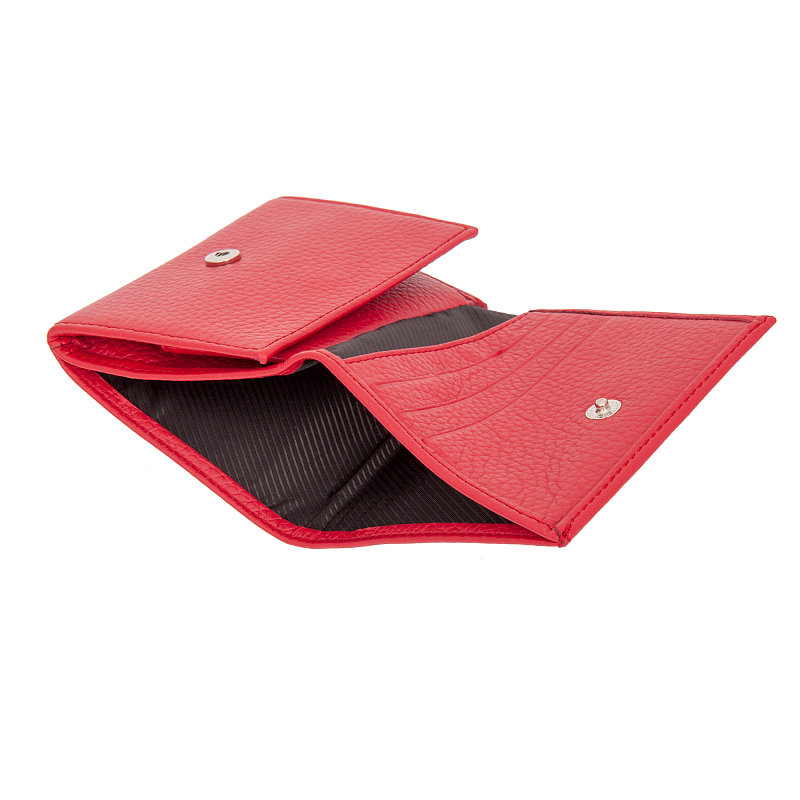 177210 (red Caprice) Портмоне Sergio Belotti (красный//9*10*3/натуральная кожа/Sergio Belotti)