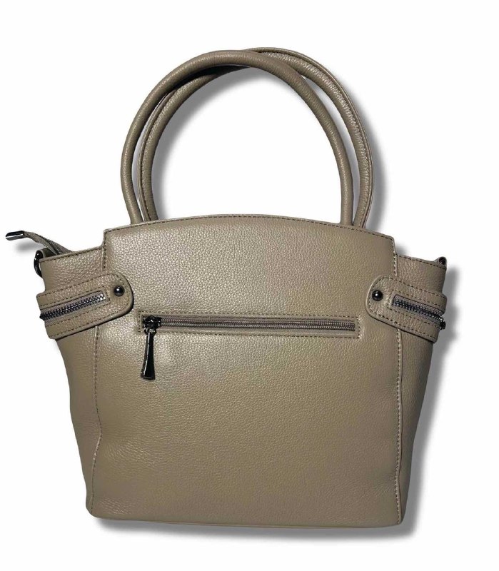 155К Сумка женская натуральная кожа (хаки) (Хаки/36*27*12/натуральная кожа/Redmond)