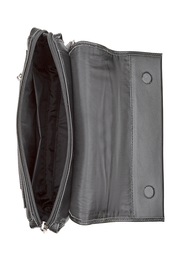 53128 Сумка-клатч LEWIS DEERSKIN кожа черный (Черный/22*13*5/натуральная кожа/R.Blake)