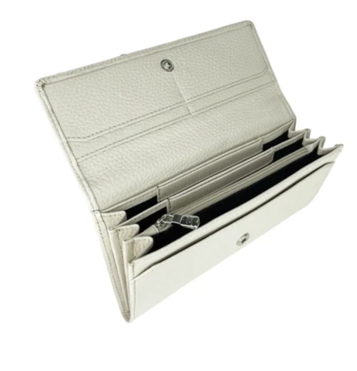 1191-13 Портмоне натуральная кожа KARYA (Бежевый/19*10*3/натуральная кожа/KARYA)