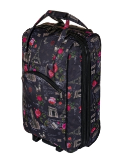 М-7321 Сумка на колесах дизайн париж (серый/53*30*21/полиэстер/NTL Continent)