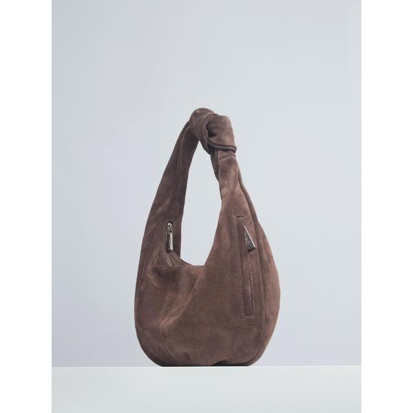 3241LNC Сумка женская замша (Тауп) (Бежевый тёмный/30*23*7/натуральная замша/кожа/Richet)