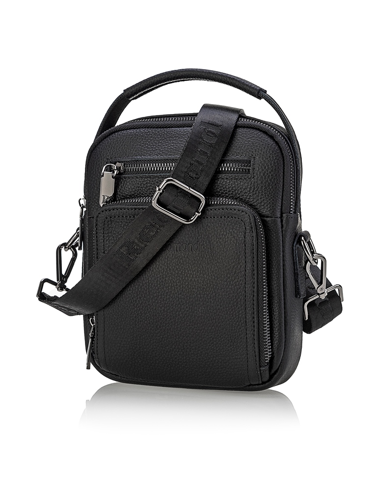 81584 СУМКА НАТ. КОЖА (Черный/18*22*5/натуральная кожа/Redmond)