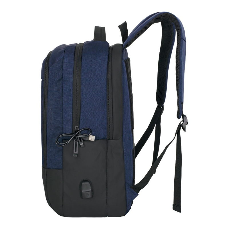 2002 синий Молодежный рюкзак MERLIN  (Синий/29*39*17/полиэстер/MERLIN)