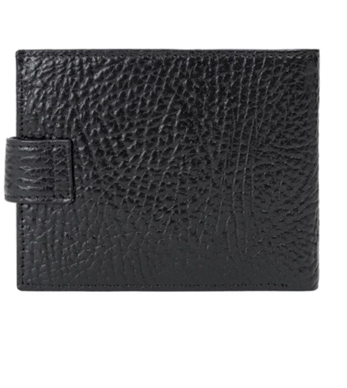 0982-03 Портмоне мужское натуральная кожа KARYA (Черный/11см*9см*1см/натуральная кожа)