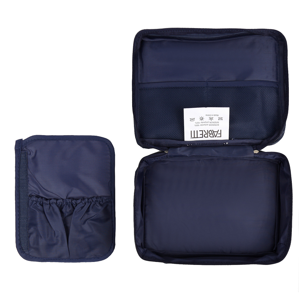 83016-8 (FABRETTI) Косметичка 100% полиэстер (синий)