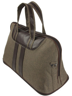 М-488 Саквояж катионик коричневый (Коричневый/полиэстер/NTL Continent)