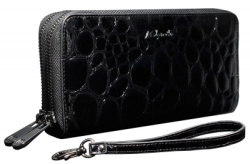 73007-38401# Black Женский Клатч Malgrado (черный/19*9,5*3/натуральная кожа/Malgrado)