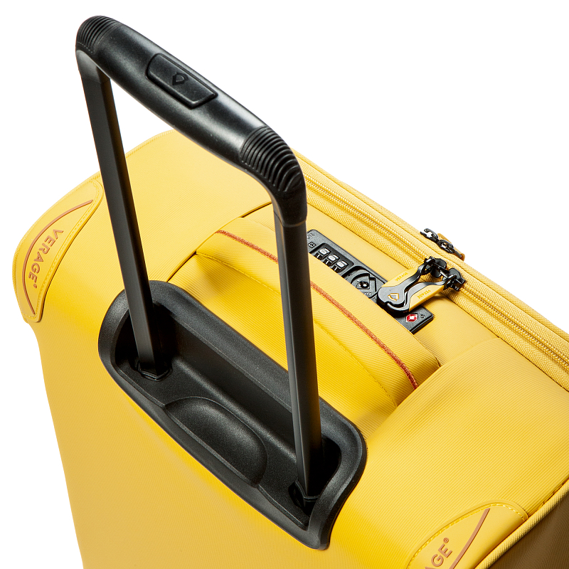 GM20077W18.5 misted yellow Чемодан-тележка Verage (жёлтый/55*37*20/полиэстр/S/2,1 кг/Verage)