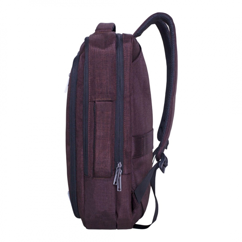 020 коричневый Молодежный рюкзак MERLIN  (Коричневый/27*38*10/полиэстер/MERLIN)