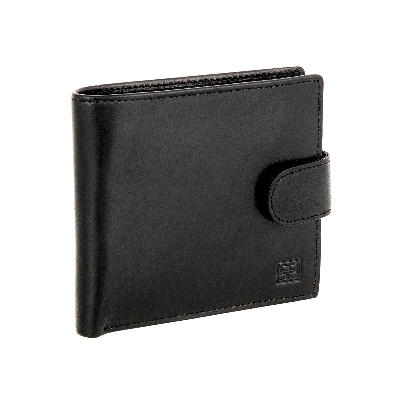 1563 (milano black) Портмоне Sergio Belotti (Черный/10*10*3/натуральная кожа/Sergio Belotti)