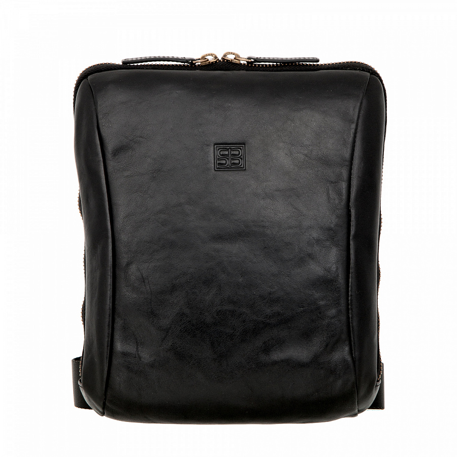 9557 (milano black) Планшет Sergio Belotti (Черный/натуральная кожа/Sergio Belotti)