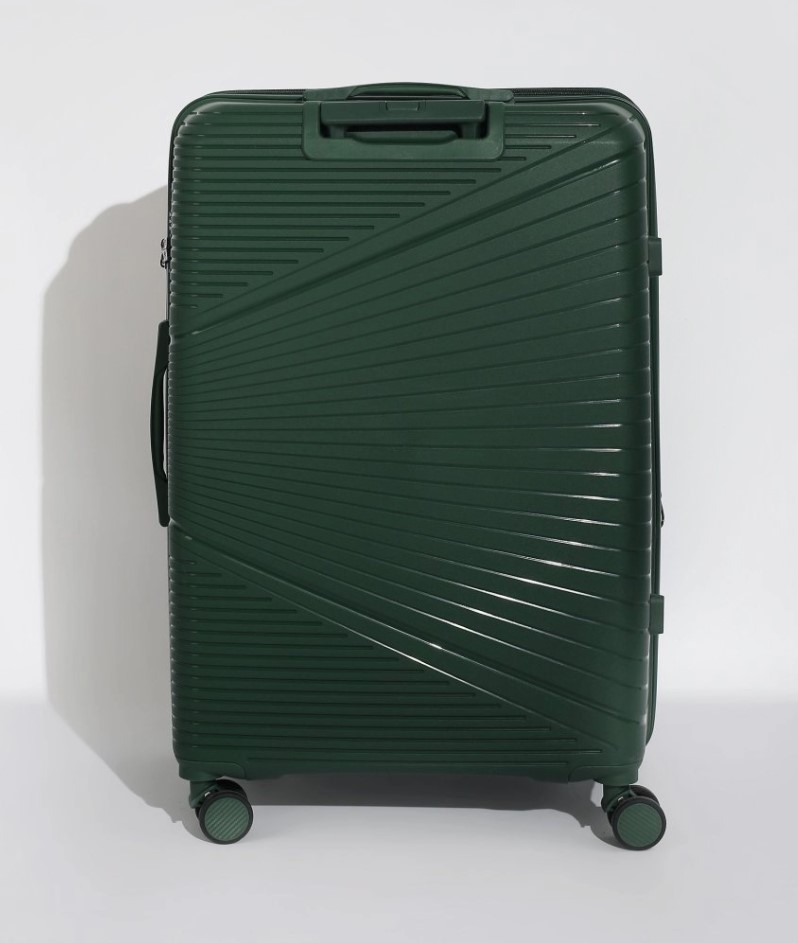 49M-019-424 Чемодан 4-х колесный (Зелёный/полипропилен/M/Eberhart)