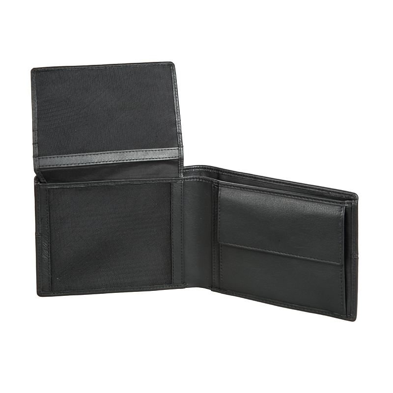 396-01 (denim black) Портмоне Sergio Belotti (Черный/13,5*10*2,5/натуральная кожа/Sergio Belotti)