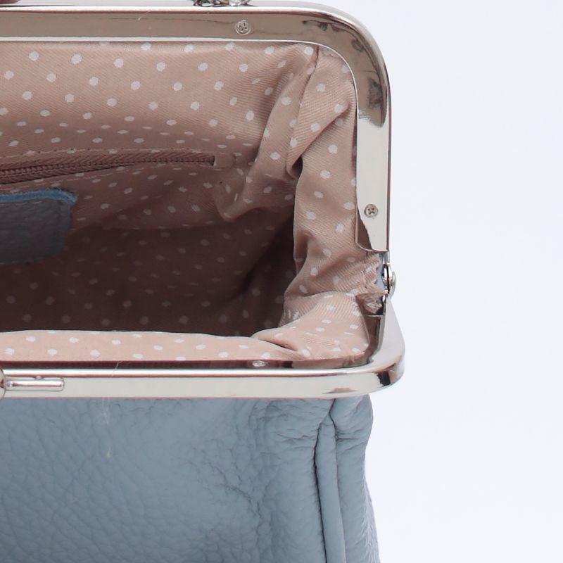 2740LN Сумка женская Голубой (Голубой/20*15*10/натуральная кожа/Richet)