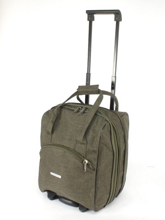 М-7314 Сумка на колесах катионик хаки (Хаки/38*29*22/полиэстер)