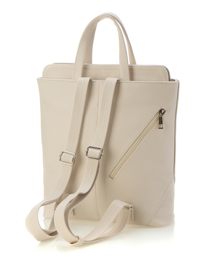 3851 Рюкзак женский (св. бежевый) (Бежевый/28*34*9/Экокожа)