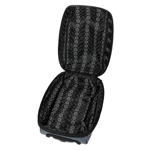 М-7318-2Б Сумка на колесах катионик (серый) (серый/30*47*22/текстиль/NTL Continent)