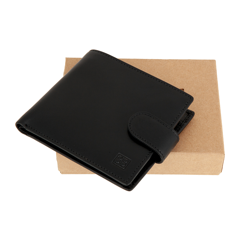 1563 (milano black) Портмоне Sergio Belotti (Черный/10*10*3/натуральная кожа/Sergio Belotti)