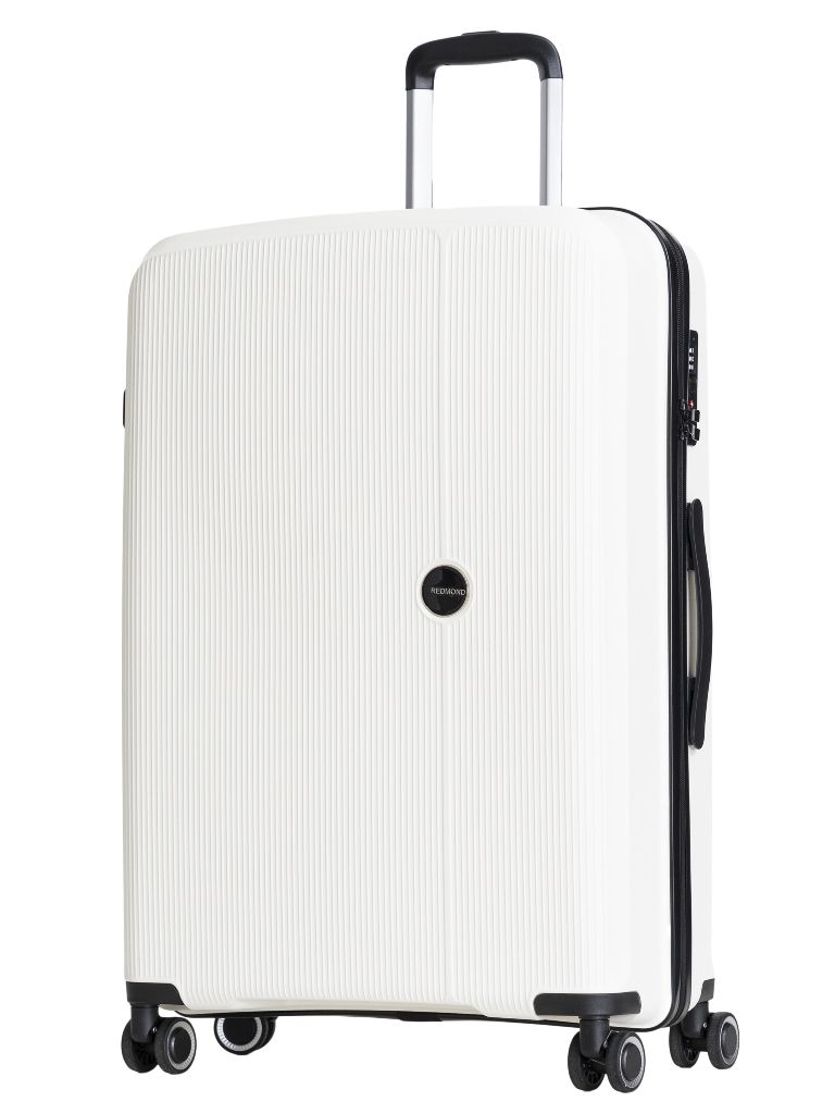 PP0728W Чемодан REDMOND полипропилен (Белый/51*76*30/полипропилен/L/Redmond)