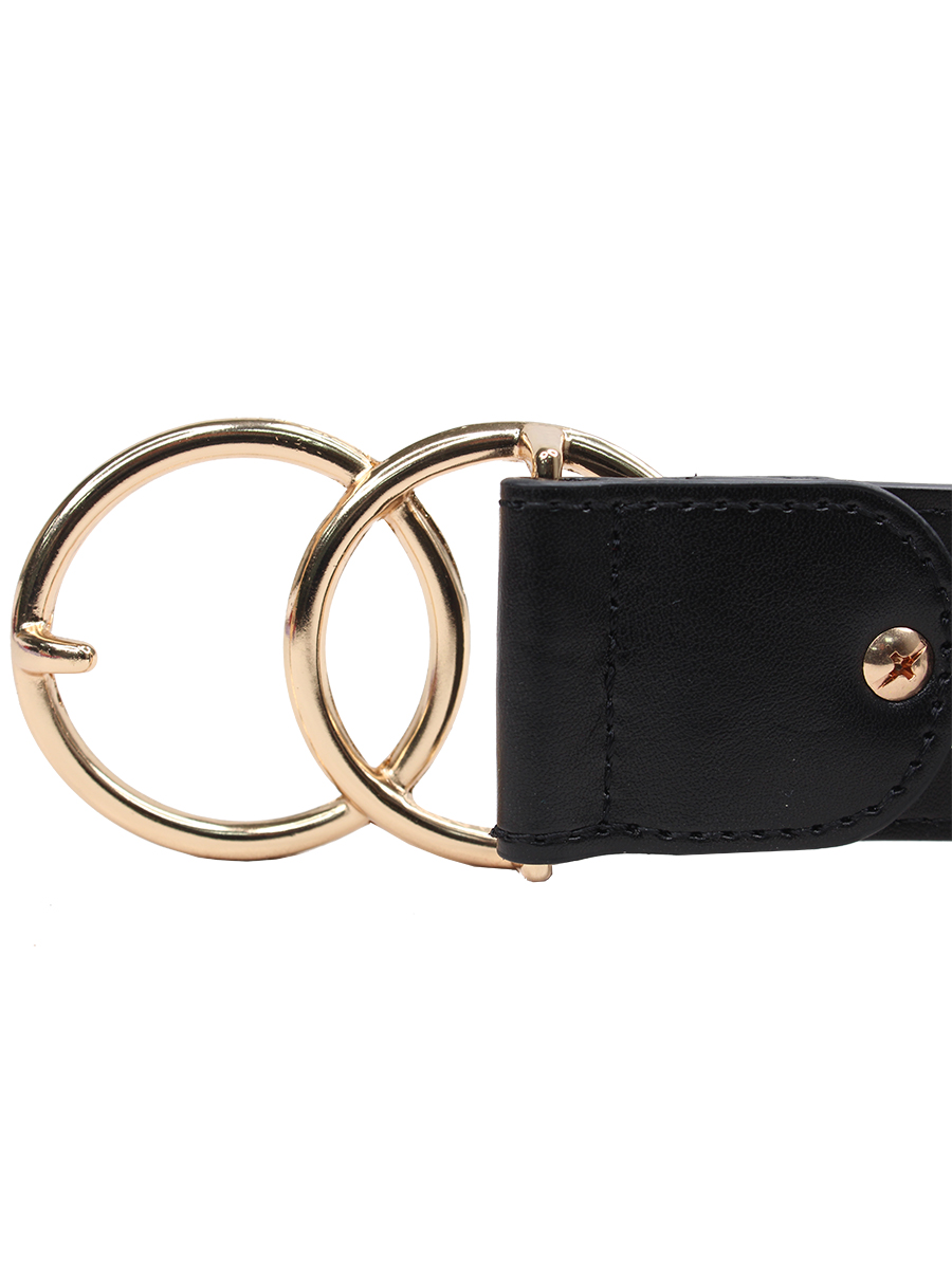 W701-2 black 90 Ремень женский (Malgrado) (черный/90 см/натуральная кожа/Malgrado)