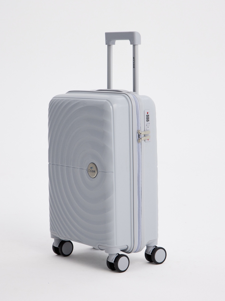 Чемодан Athens - Grey 20 (Серый) S (серый/36,5*55*21/полипропилен/S/2,5 кг/L’case)