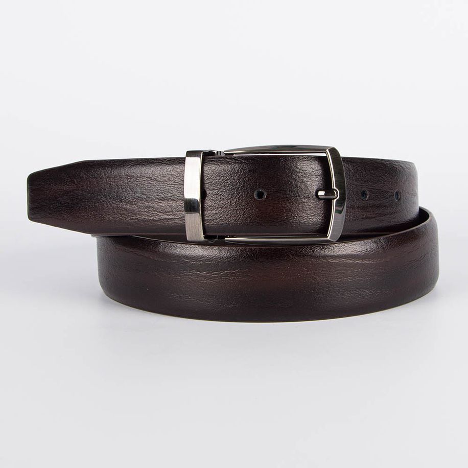 BML-220-35117-JEJ-02 Ремень мужской (коричневый) (Коричневый/110-130 см/натуральная кожа/Jonas Hanway)