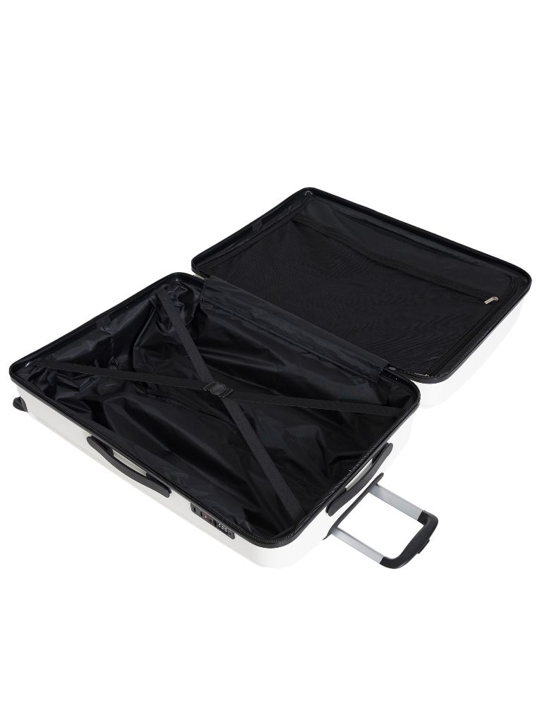 PP0728W Чемодан REDMOND полипропилен (Белый/51*76*30/полипропилен/L/Redmond)