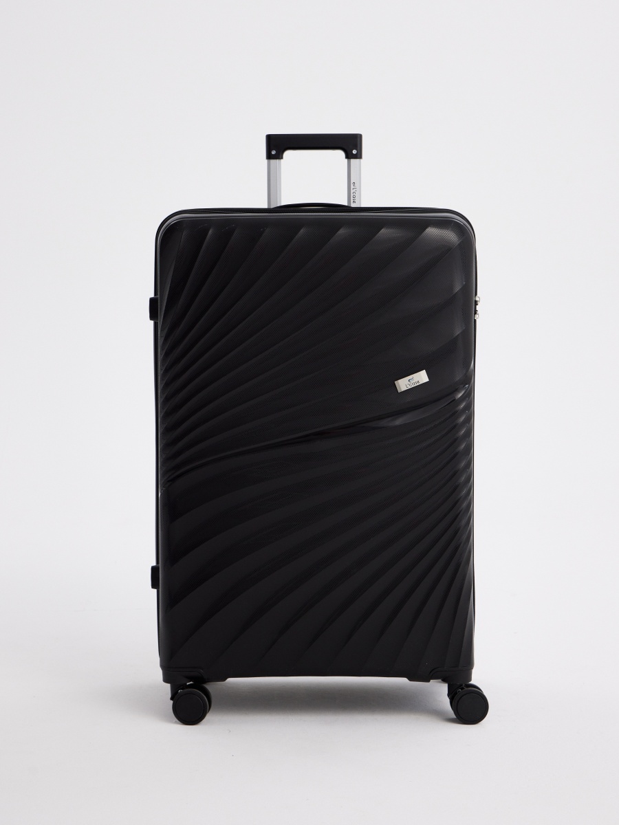 Чемодан Sochi-Black (30) Чёрный (черный/51,5*81,5*32,5/полипропилен/L/4,4 кг/128 литров/L’case)