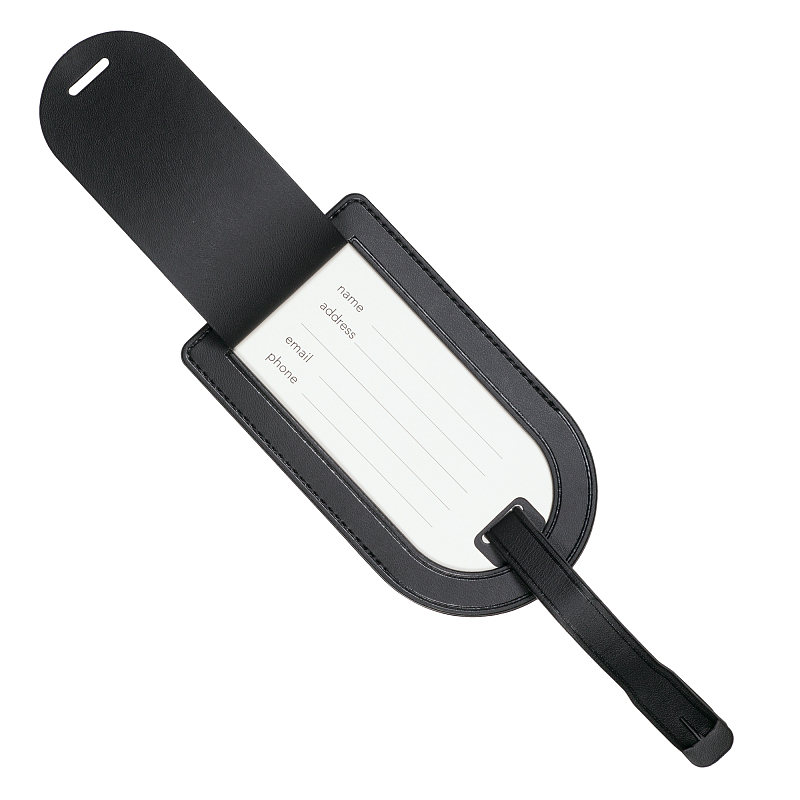 VG5407 Black Ярлык для багажа Verage (черный/полиуритан/Verage)