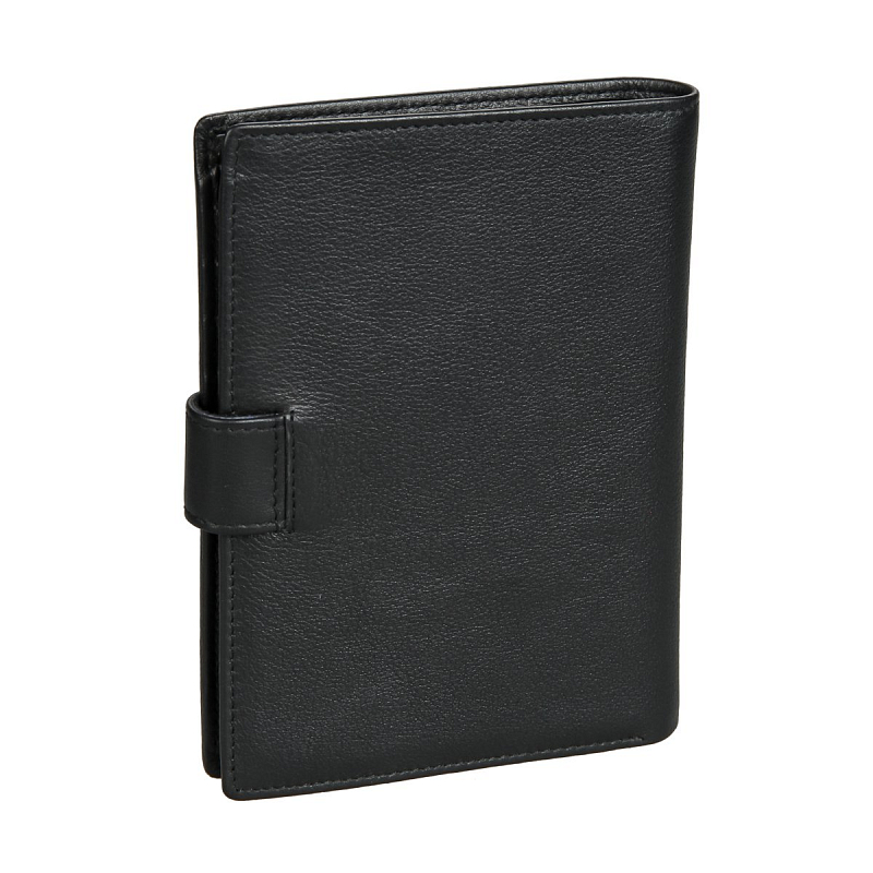 2242-02 (denim black) Портмоне Sergio Belotti (черный/10,5*14*2/натуральная кожа/Sergio Belotti)