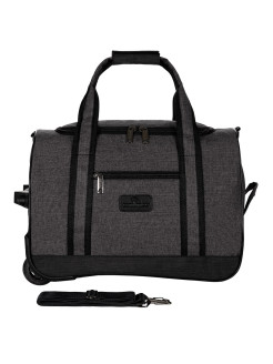 М-612 Сумка на колесах катионик серый (серый/40*28*26/катионик/NTL Continent)