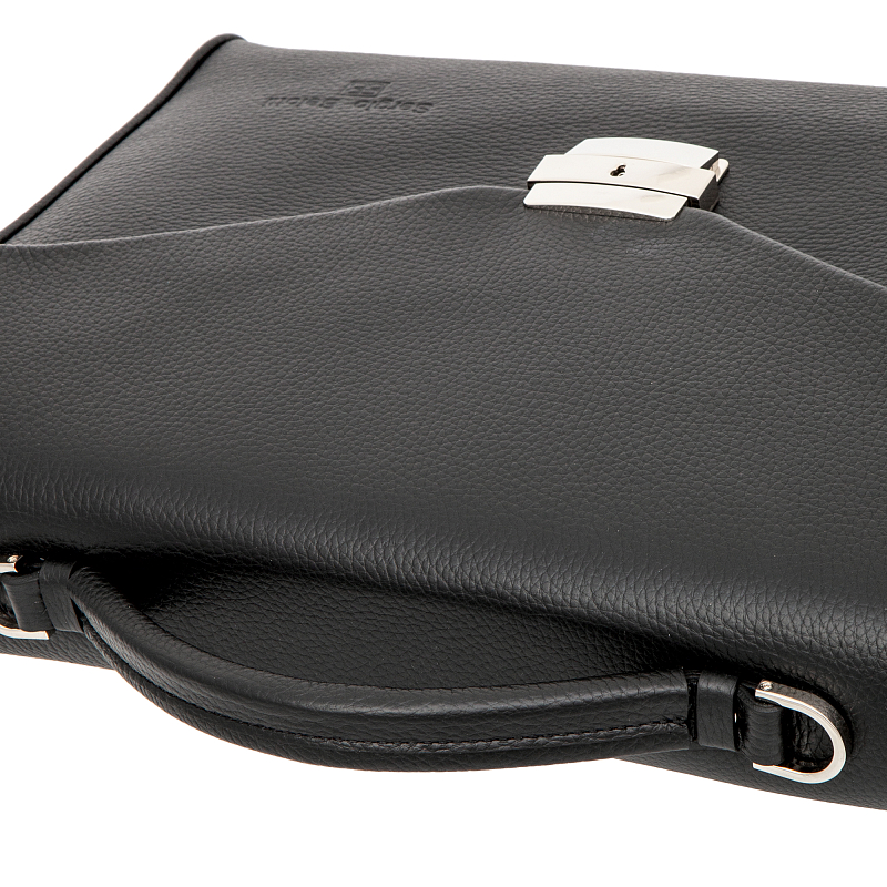 7063 (Napoli black) Портфель Sergio Belotti (черный/40*30*10,5/натуральная кожа/Sergio Belotti)