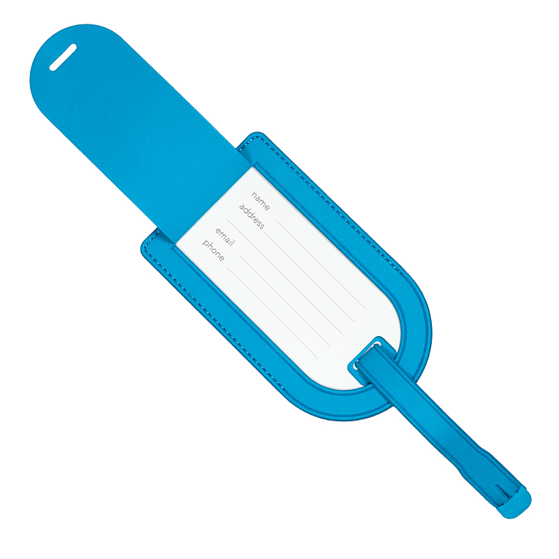 VG5407 Blue Ярлык для багажа Verage (синий/полиуритан/Verage)