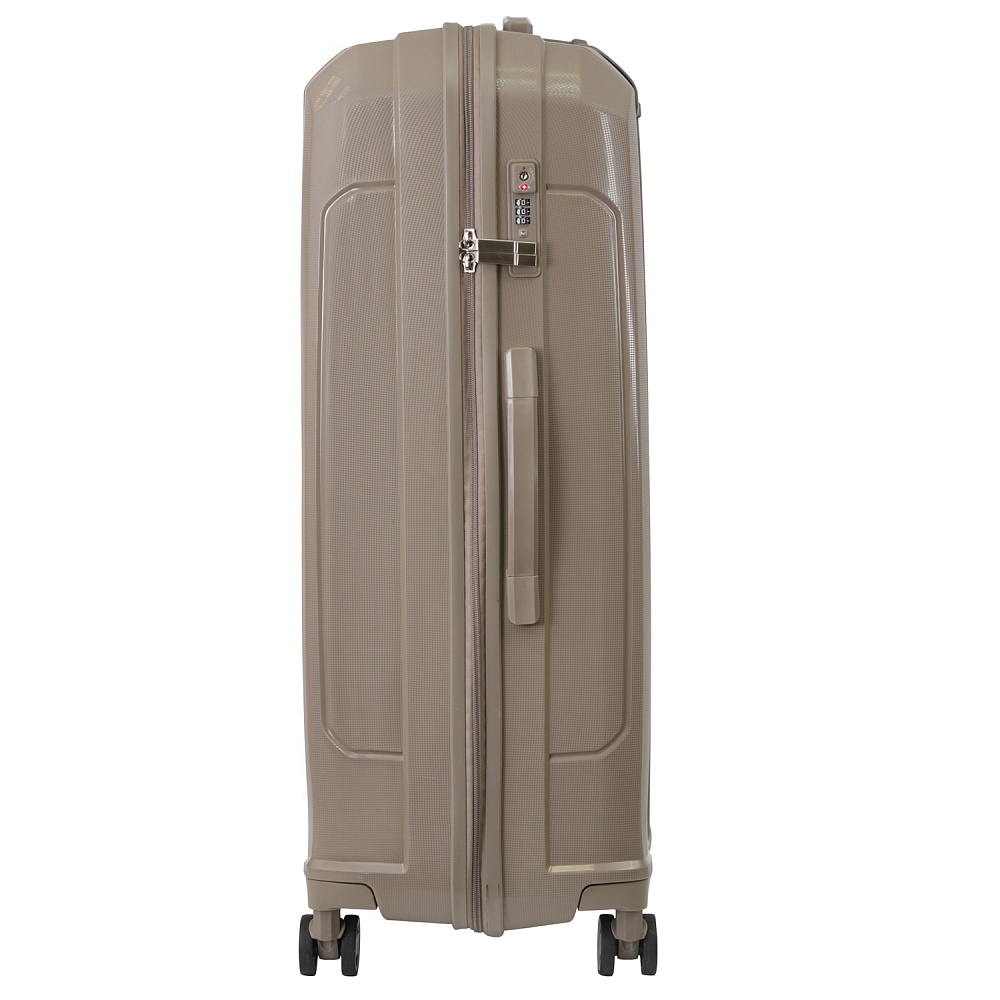 EN8520-28-13 Чемодан 4-х колесный 100% полипропилен FABRETTI  (Бежевый/53*80*30/полипропилен/L)