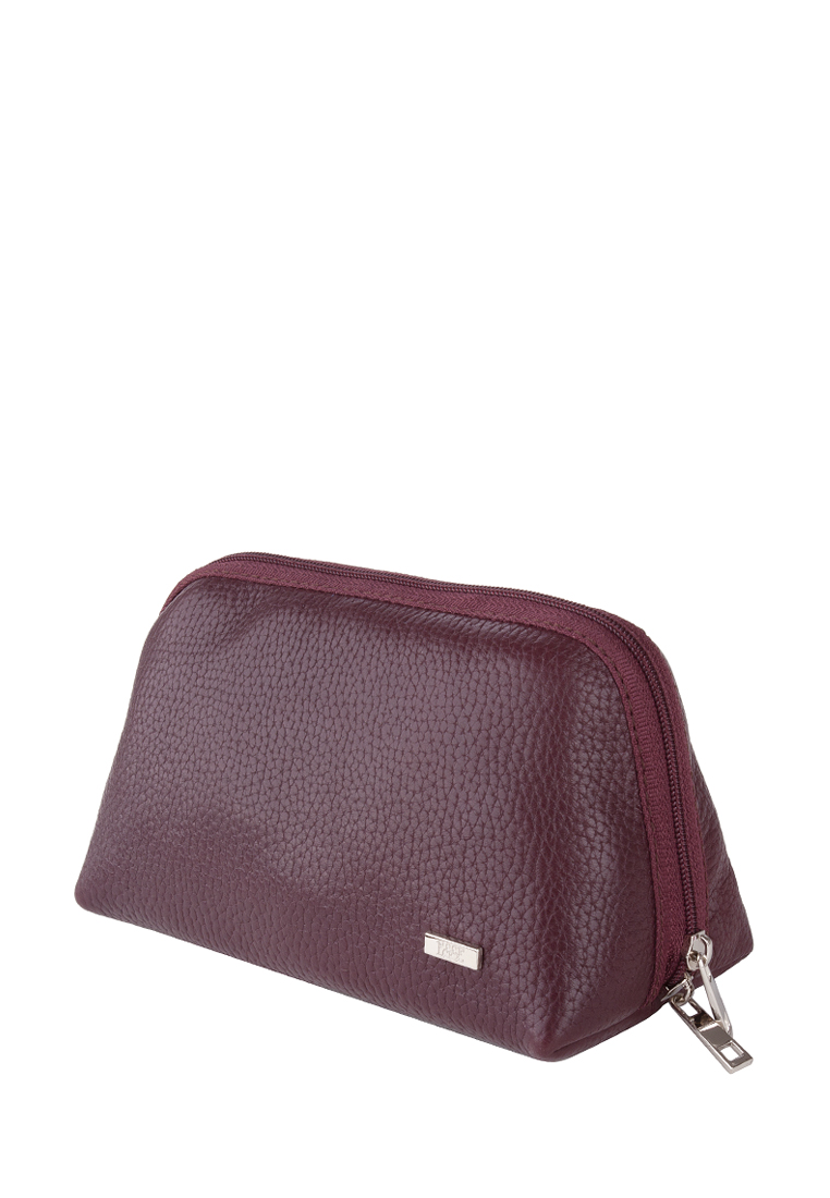 77563 Косметичка ПРЕТТИ CHERRY кожа флотер бордо (Бордовый/натуральная кожа/Esse)