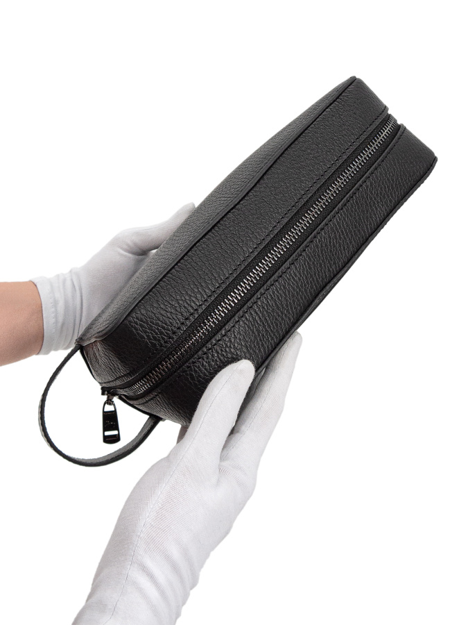 102-82603-1 Органайзер дорожный кожа Пеллекон (черный/22*16*7/натуральная кожа/PELLECON)