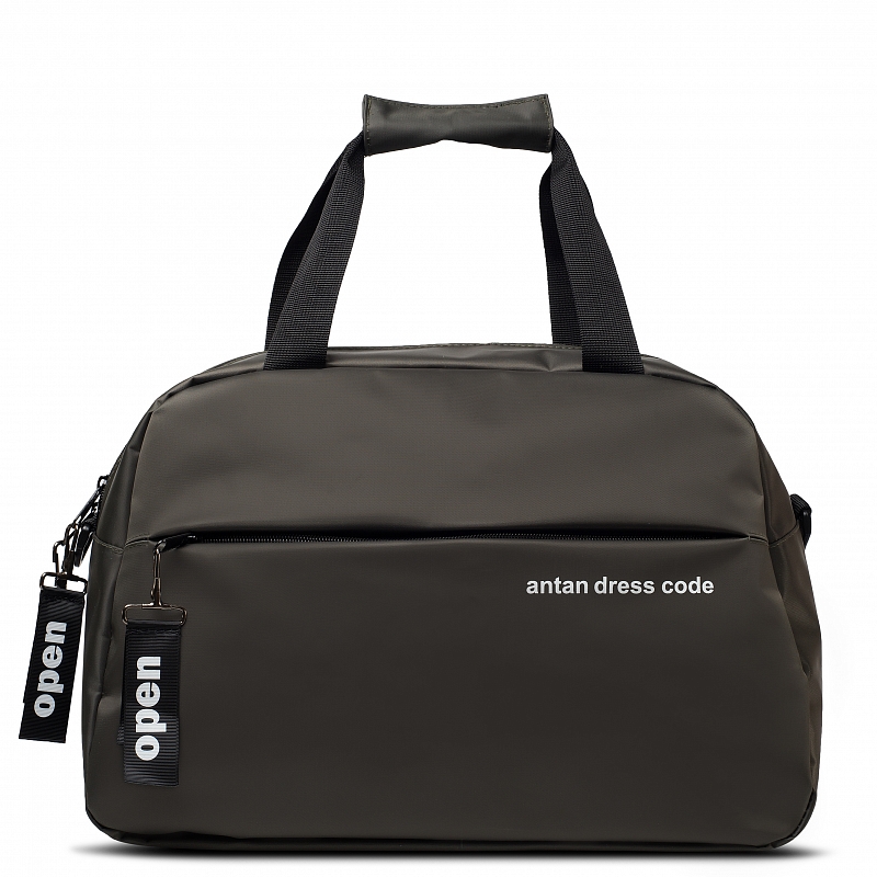 2-168 Сумка дорожная (Сатин/хаки 222) (Хаки/43*31*29/Капровинил/ANTAN)