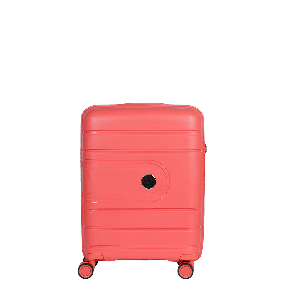 EN9520-20-44 Чемодан 4-х колесный 100% полипропилен  FABRETTI (коралловый/39*54*21/полипропилен/S/FABRETTI)