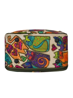 КС-08р-1 Саквояж дизайн кошки бежевый (Бежевый/30*37*22/полиэстер/NTL Continent)