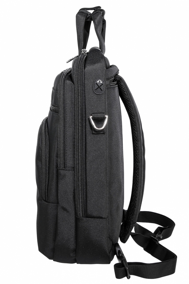 2414 BLACK Портфель+рюкзак+планшет ARISTOCRAT (Черный/полиэстер/ARISTOCRAT )