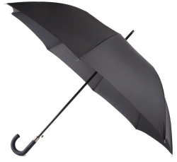 RV-31820 Зонт, трость, полуавтомат, эпонж (черный/8-68,5/эпонж/Jonas Hanway)